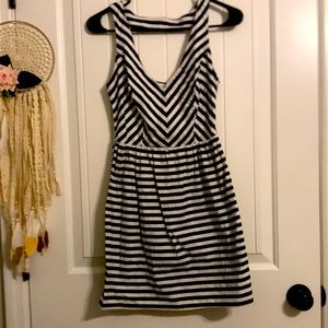 Nautical stripe dress